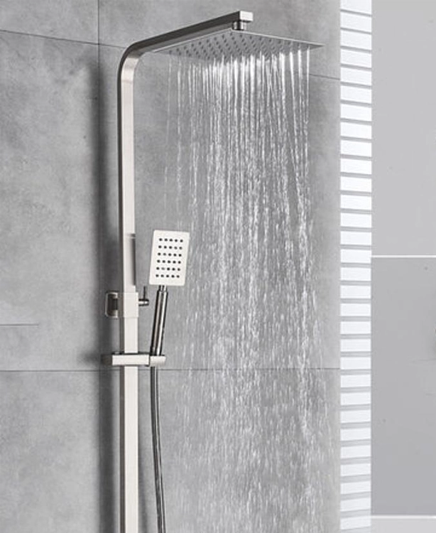 HammerHead all metal shower head for durability and consistent pressure performance