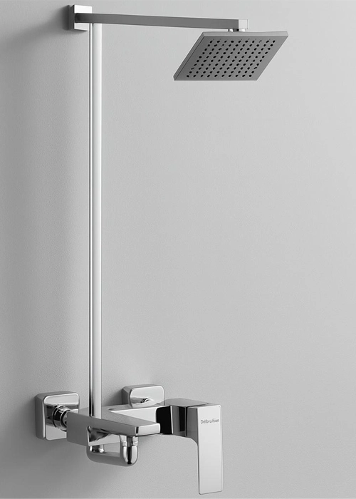 Affordable rainfall shower system for budget bathroom upgrades
