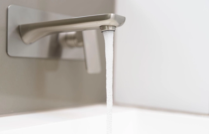 VIGO minimalist wall mount faucet modern bathroom design clean look