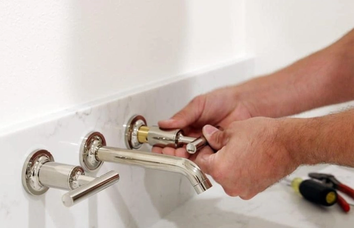 wall mount faucet plumbing installation inside wall setup guide